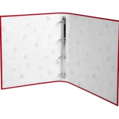 Carpeta Exacompta 4 anillas 30 mm redondas A4 carton forrado de colores surtidos