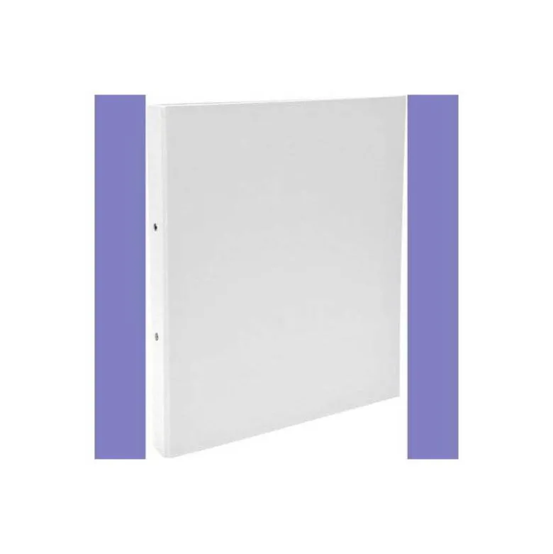 Carpeta Exacompta carton forrado blanca 2 anillas