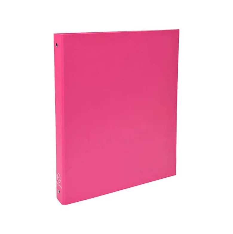 Carpeta Exacompta carton fucsia 4 anillas