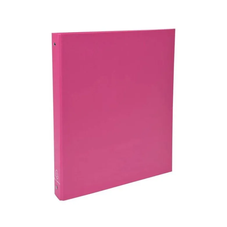 Carpeta Exacompta carton fucsia 4 anillas