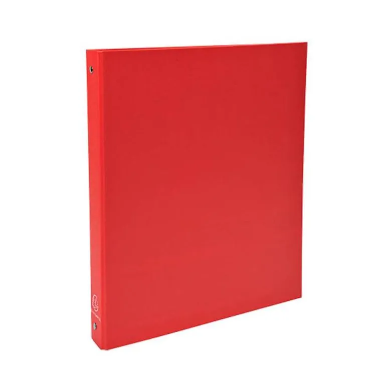 Carpeta Exacompta carton rojo 4 anillas
