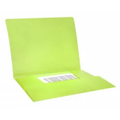 Carpeta gomas con solapa Liderpapel DIN A4 polipropileno 400 micras 100 hojas color amarillo