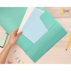 Carpeta gomas con solapa Liderpapel DIN A4 polipropileno 400 micras 100 hojas color verde
