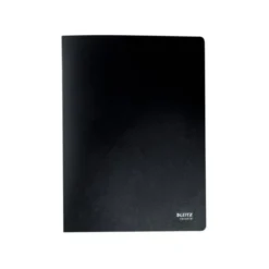 CARPETA LEITZ RECYCLE ESCAPARATE DIN A4 20 FUNDAS POLIPROPILENO NEGRO