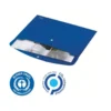 CARPETA LEITZ RECYCLE PORTADOCUMENTOS BROCHE DIN A4 POLIPROPILENO AZUL