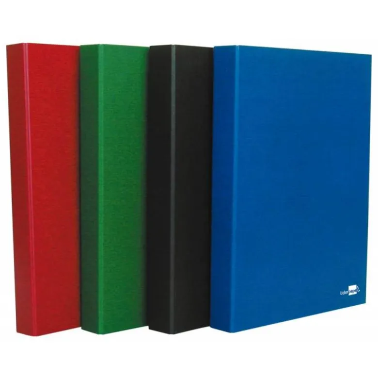 Carpeta Liderpapel 4 anillas cuarto
