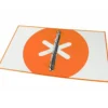 CARPETA LIDERPAPEL ANTARTIK DIN A4 FORRADA 4 ANILLAS 25 MM AMARILLO