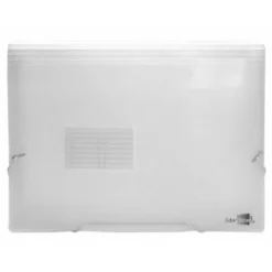 Carpeta liderpapel clasificador fuelle 32114 polipropileno Din A4 color incolora 13 departamentos