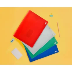 Carpeta liderpapel clasificador fuelle 32114 polipropileno Din A4 color incolora 13 departamentos