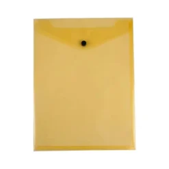 Carpeta Liderpapel dossier broche polipropileno din A4 amarillo