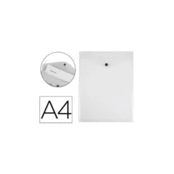 Carpeta Liderpapel dossier broche polipropileno din A4 transparente