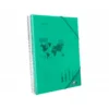 Carpeta Liderpapel escaparate verde con 10 fundas