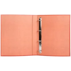 Carpeta Liderpapel folio 4 anillas lomo 40 mm carton cuero