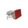 Carpeta Liderpapel fuelle a-z carton forrado folio burdeos