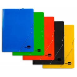 Carpeta Liderpapel Gomas de Cartón Plastificado