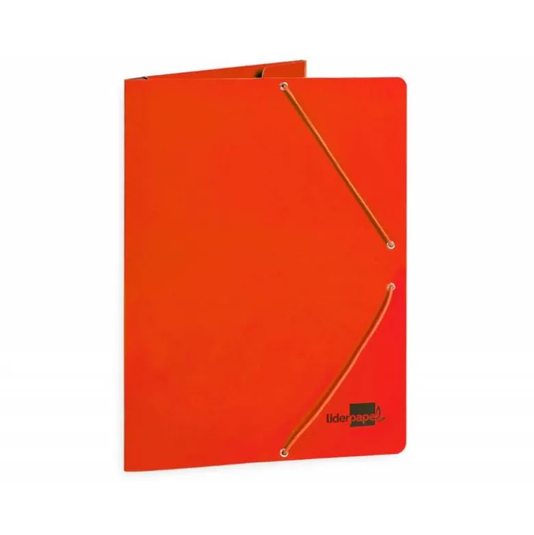 Carpeta Liderpapel Gomas de Cartón Plastificado