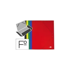 Carpeta Liderpapel Gomas de Cartón Plastificado