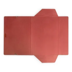 CARPETA LIDERPAPEL GOMAS DIN A3 3 SOLAPAS CARTON PLASTIFICADO 800 GR COLORES SURTIDOS