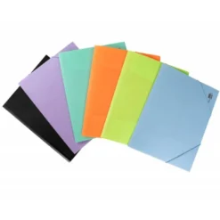 Carpeta lomo flexible con solapas Liderpapel Din A4 color negro