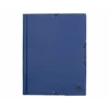 Carpeta lomo flexible gomas con solapas Liderpapel Folio azul