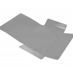 Carpeta lomo flexible gomas con solapas marca Liderpapel Din A5 transparente