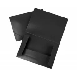 Carpeta lomo flexible gomas con solapas marca Liderpapel Din A5 negro opaco