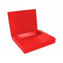 Carpeta lomo rigido gomas portadocumentos Beautone Din A4 rojo