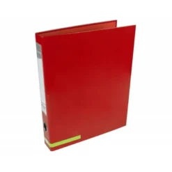 Carpeta marca Liderpapel carton forrado Color System A4 roja