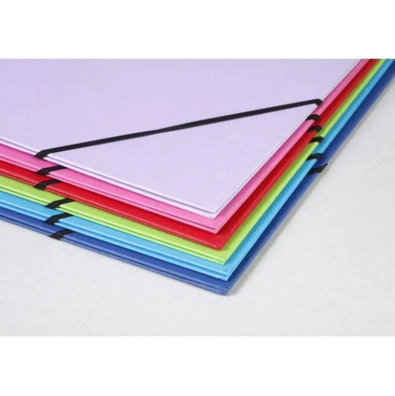 Carpeta planos marca Clairefontaine Din A2 con gomas marrón