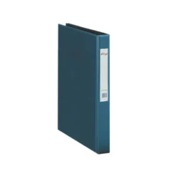 Carpeta plastico 2 anillas 40 mm Pardo folio azul