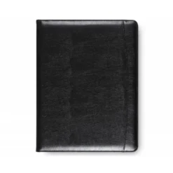 Carpeta portafolios q-connect sin cremallera sin asas con departamentos interiores colornegro 320x250 mm