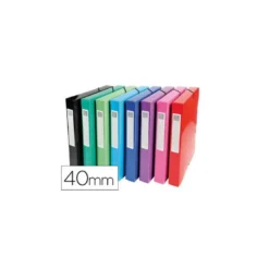 Carpeta proyecto Din A4 Extracompta de 40 mm de colores surtidos