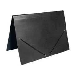 Carpetas de gomas carton Liderpapel Din A2 negro