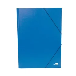 Carpetas de gomas carton Liderpapel Din A3 azul