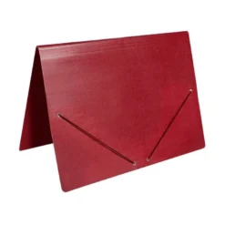 Carpetas de gomas carton Liderpapel Din A3 rojo