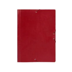 Carpetas de gomas carton Liderpapel Din A3 rojo