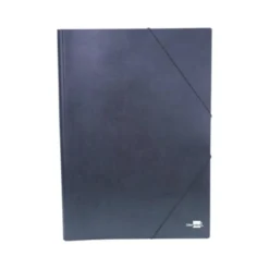 Carpetas de gomas carton Liderpapel Din A3 negro