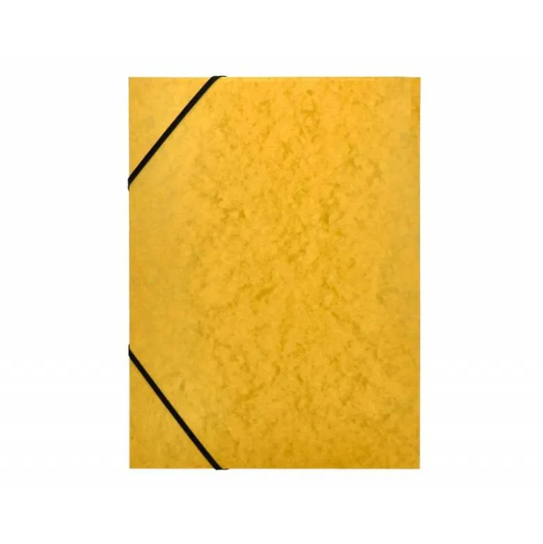 Carpetas de gomas carton prespan Q-Connect Din A4 amarillo