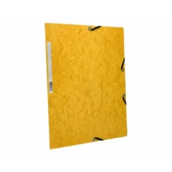 Carpetas de gomas carton prespan Q-Connect Din A4 amarillo