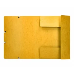 Carpetas de gomas carton prespan Q-Connect Din A4 amarillo