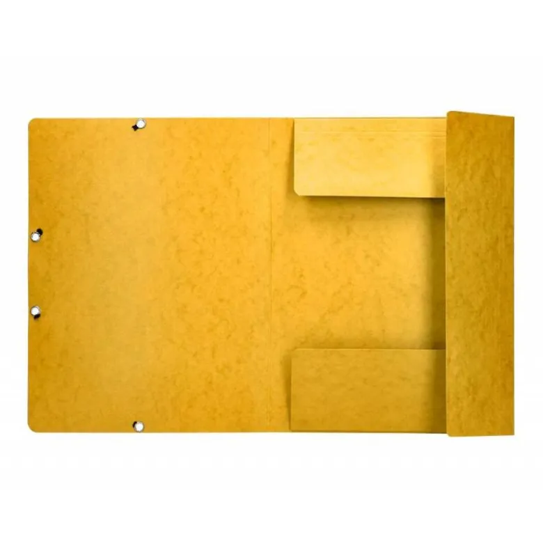 Carpetas de gomas carton prespan Q-Connect Din A4 amarillo