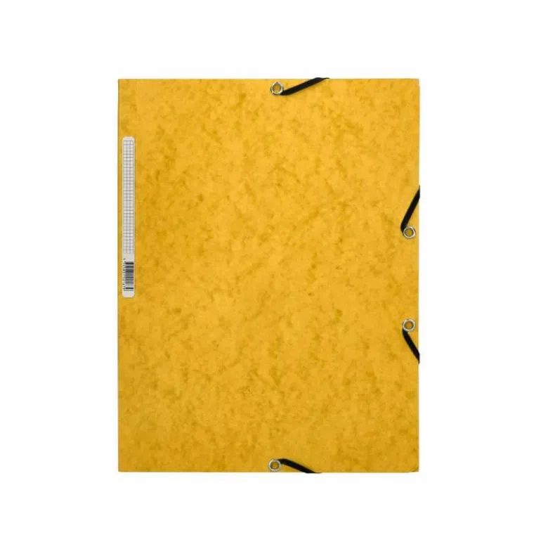 Carpetas de gomas carton prespan Q-Connect Din A4 amarillo