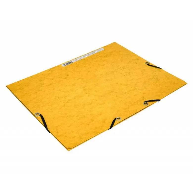 Carpetas de gomas carton prespan Q-Connect Din A4 amarillo