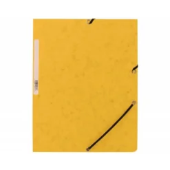 Carpetas de gomas carton prespan Q-Connect Din A4 amarillo