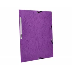Carpetas de gomas carton prespan Q-Connect Din A4 violeta