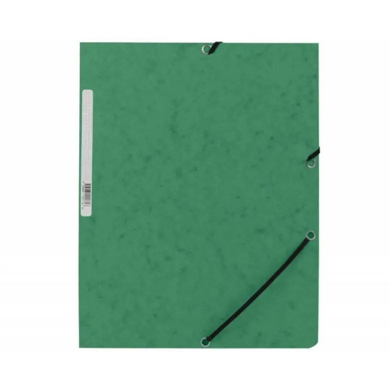 Carpetas de gomas carton prespan Q-Connect Din A4 verde