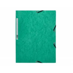Carpetas de gomas carton prespan Q-Connect Din A4 verde