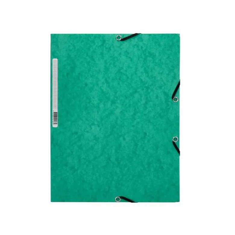 Carpetas de gomas carton prespan Q-Connect Din A4 verde