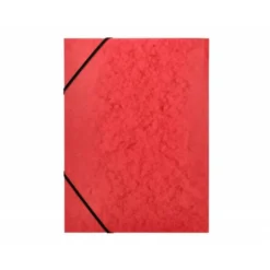 Carpetas de gomas carton prespan Q-Connect Din A4 rojo