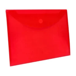 Carpeta sobre con velcro Din A4 Liderpapel rojo